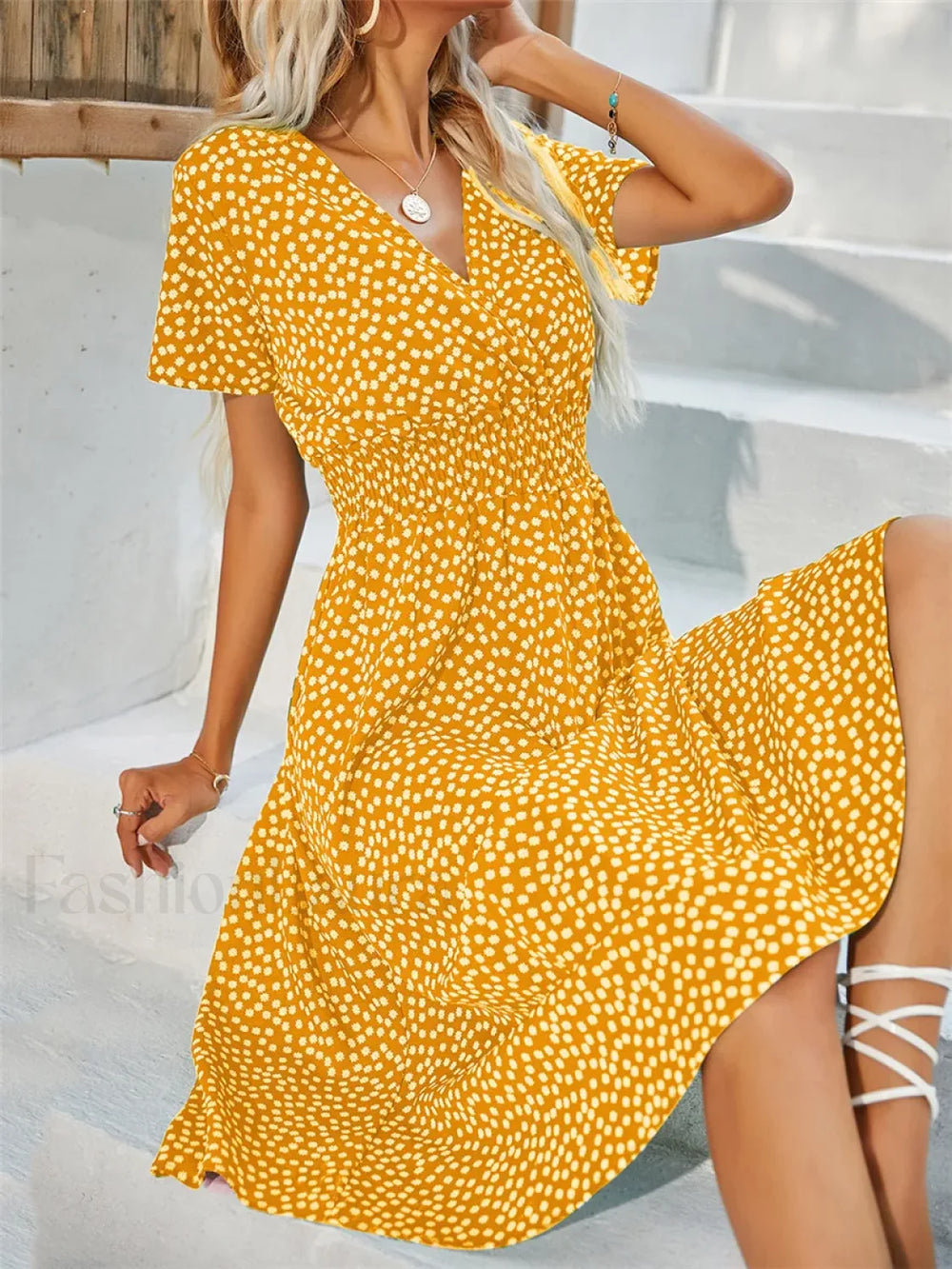 Ruffled Sleeveless Club Party Sexy Lady Summer New Fashion Midi Dress