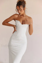 Sabine Black Tube Charming Top Tunic Dress
