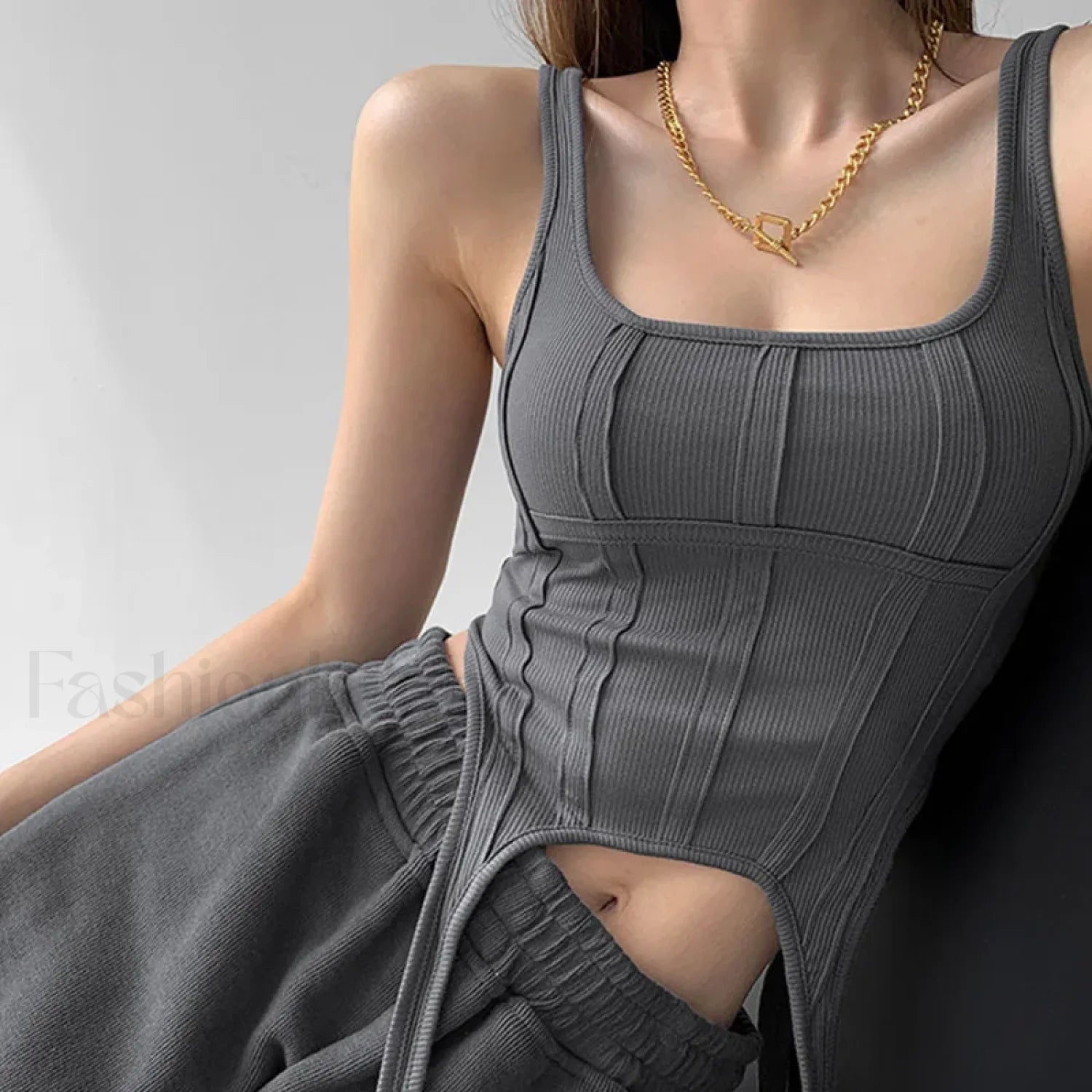 Safari Hook Bottom Crop Top Secondary image