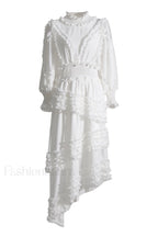 Salma Elegant Maxi Dress S / White