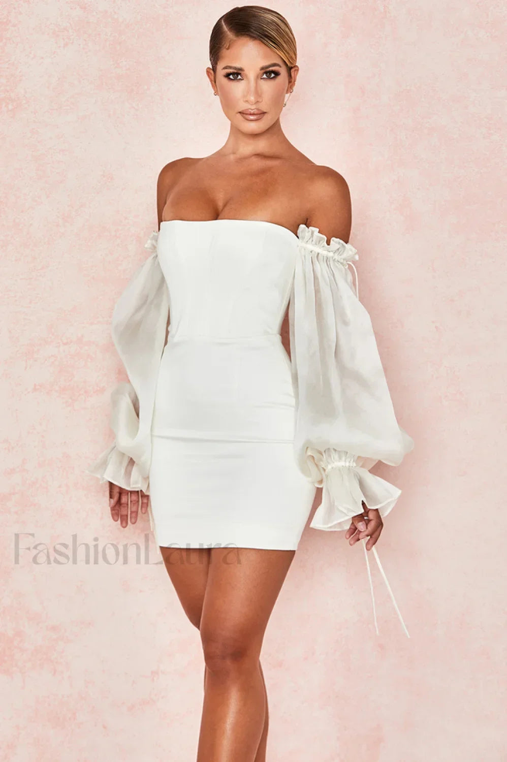 Satin Elegant Corset Dress