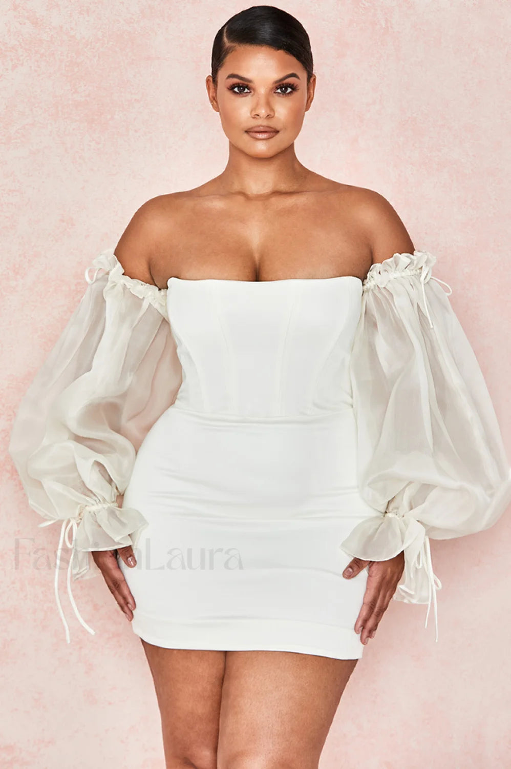 Satin Elegant Corset Dress
