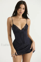 Satin Elegant Slip Dress