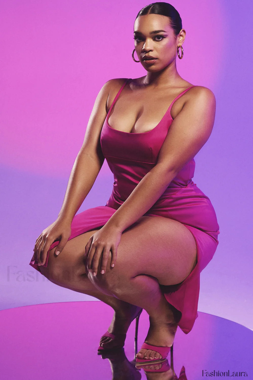 Satin Pleated Stylish Corset Midi Dress