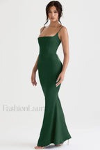 Satin Tunic Stylish Maxi Dress