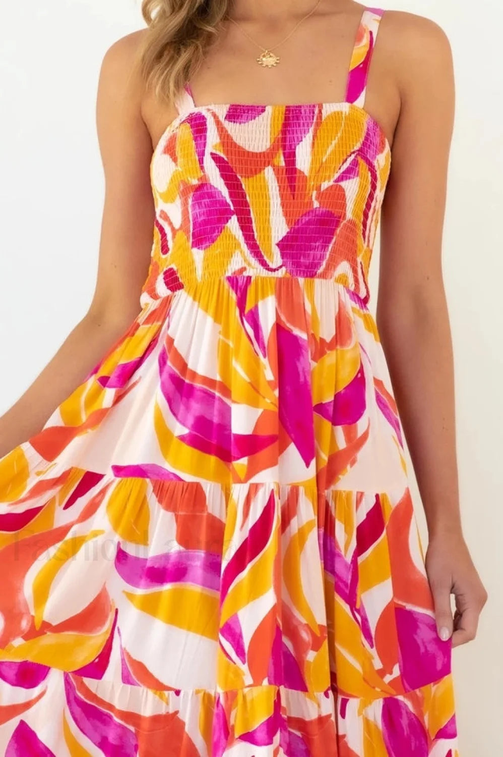 Savannah Smocked Stylish Maxi Dress