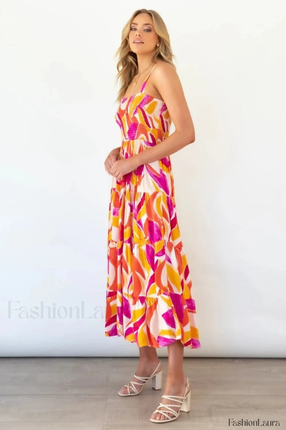 Savannah Smocked Stylish Maxi Dress