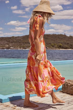 Savannah Smocked Stylish Maxi Dress