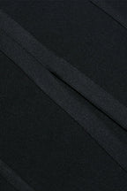 Savina One Shoulder Charming Midi Bandage Dress