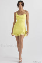 Scarlett Ruffle Stylish Mini Dress