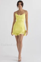Scarlett Ruffle Stylish Mini Dress
