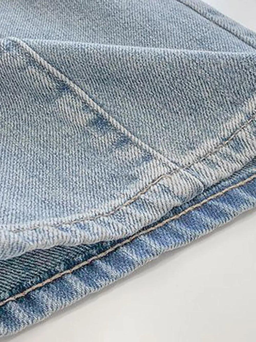 Seam Detail Washed Boyfriend Jeans Jeans