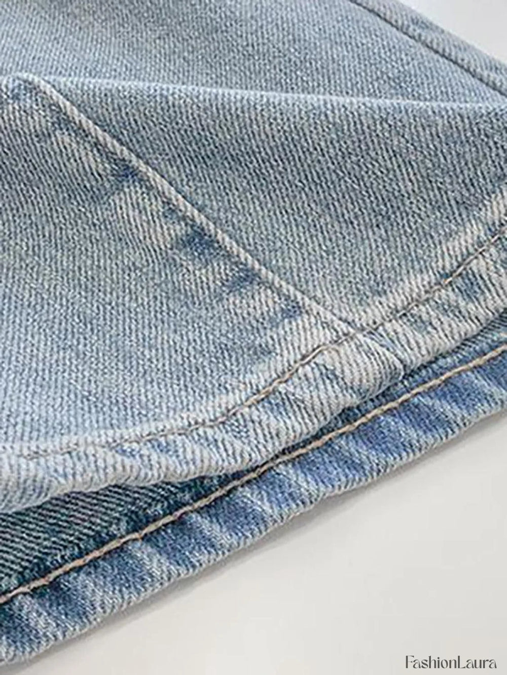 Seam Detail Washed Boyfriend Jeans Jeans