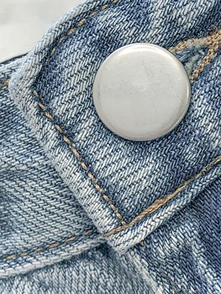 Seam Detail Washed Boyfriend Jeans Jeans
