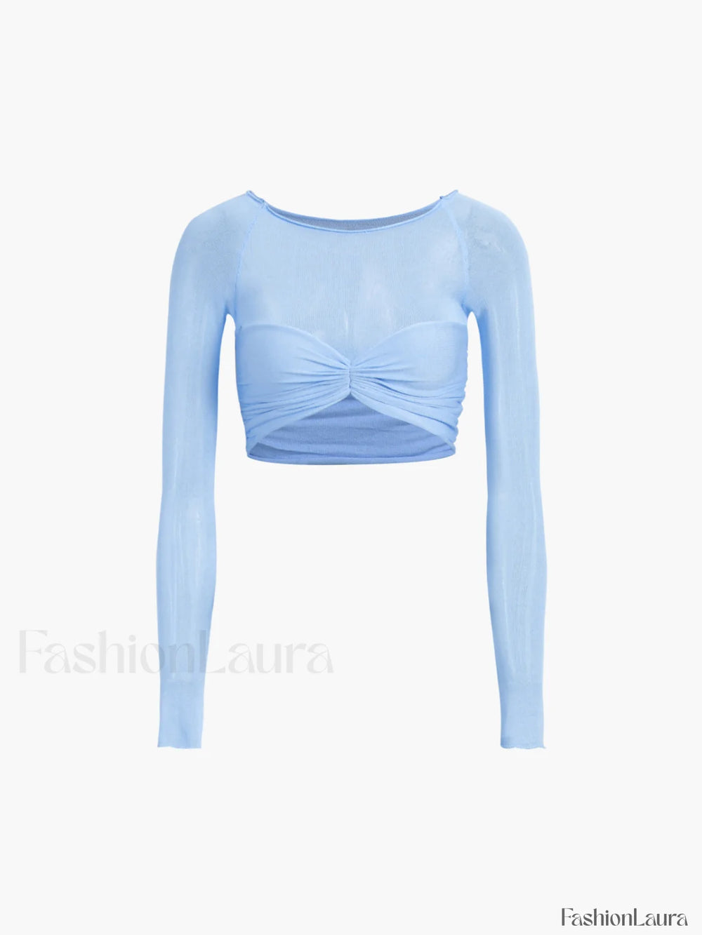 Semi Sheer Off Shoulder Mesh Crop T Shirt T Shirts