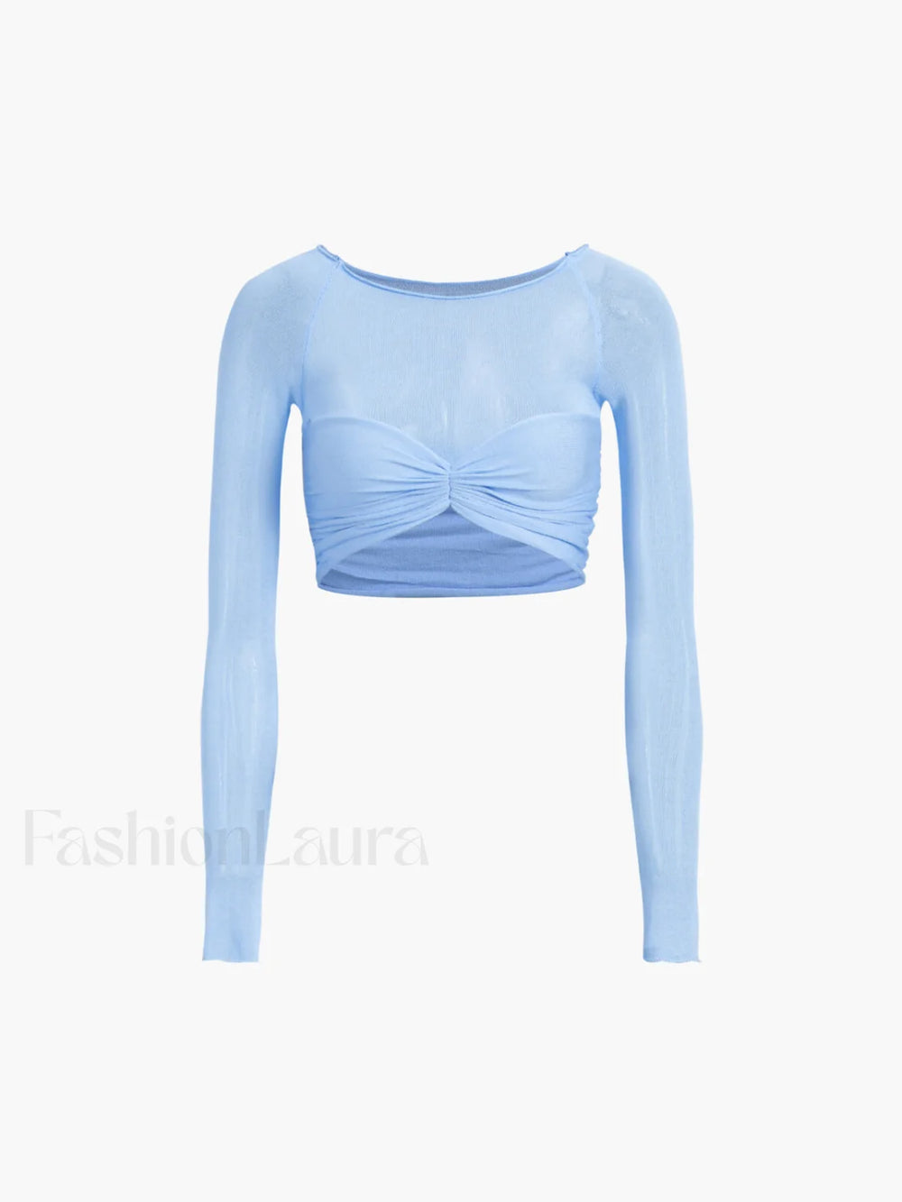 Semi Sheer Off Shoulder Mesh Crop T Shirt T Shirts