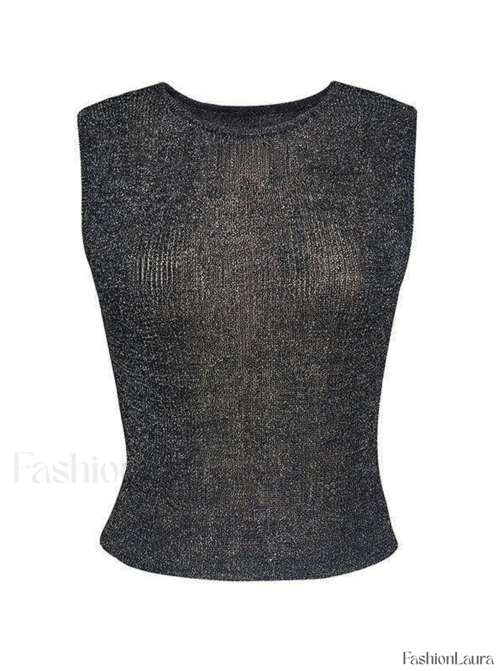 Semi Sheer Tank Top Tops&Tees