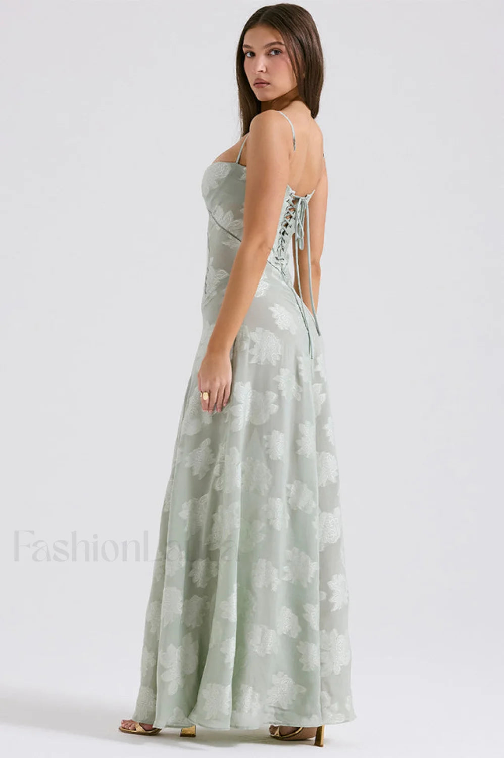 Serena Retro Purple Charming Printed Maxi Dress