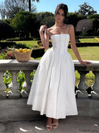 Serendipity Frenchy Flowy Long Dress Dresses