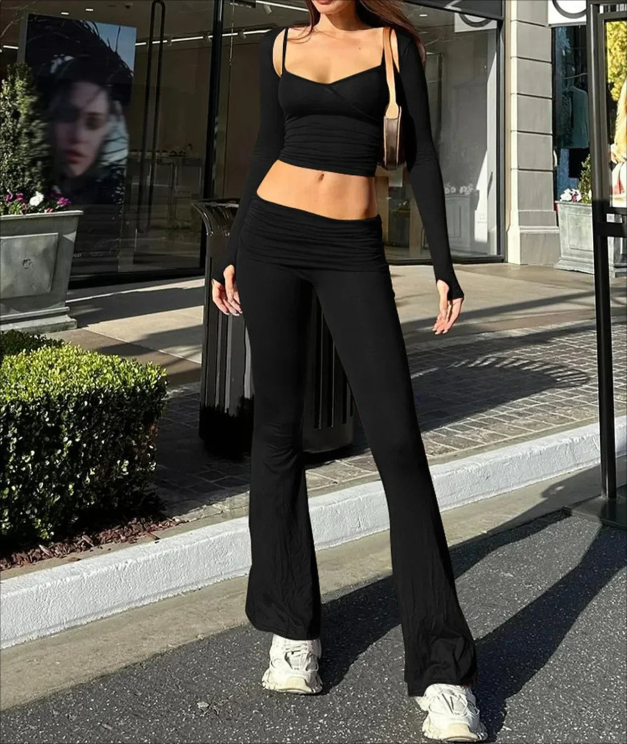 Sexy Camisole Waistcoat Pants Two Piece Set Secondary image