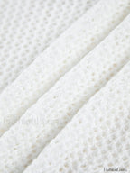Sheer Crochet Eyelet Fly Away Cardigan Cardigans