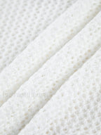 Sheer Crochet Eyelet Fly Away Cardigan Cardigans
