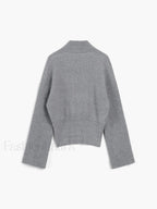 She’s Effortless Wrap Sweater Sweaters