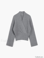 She’s Effortless Wrap Sweater Sweaters
