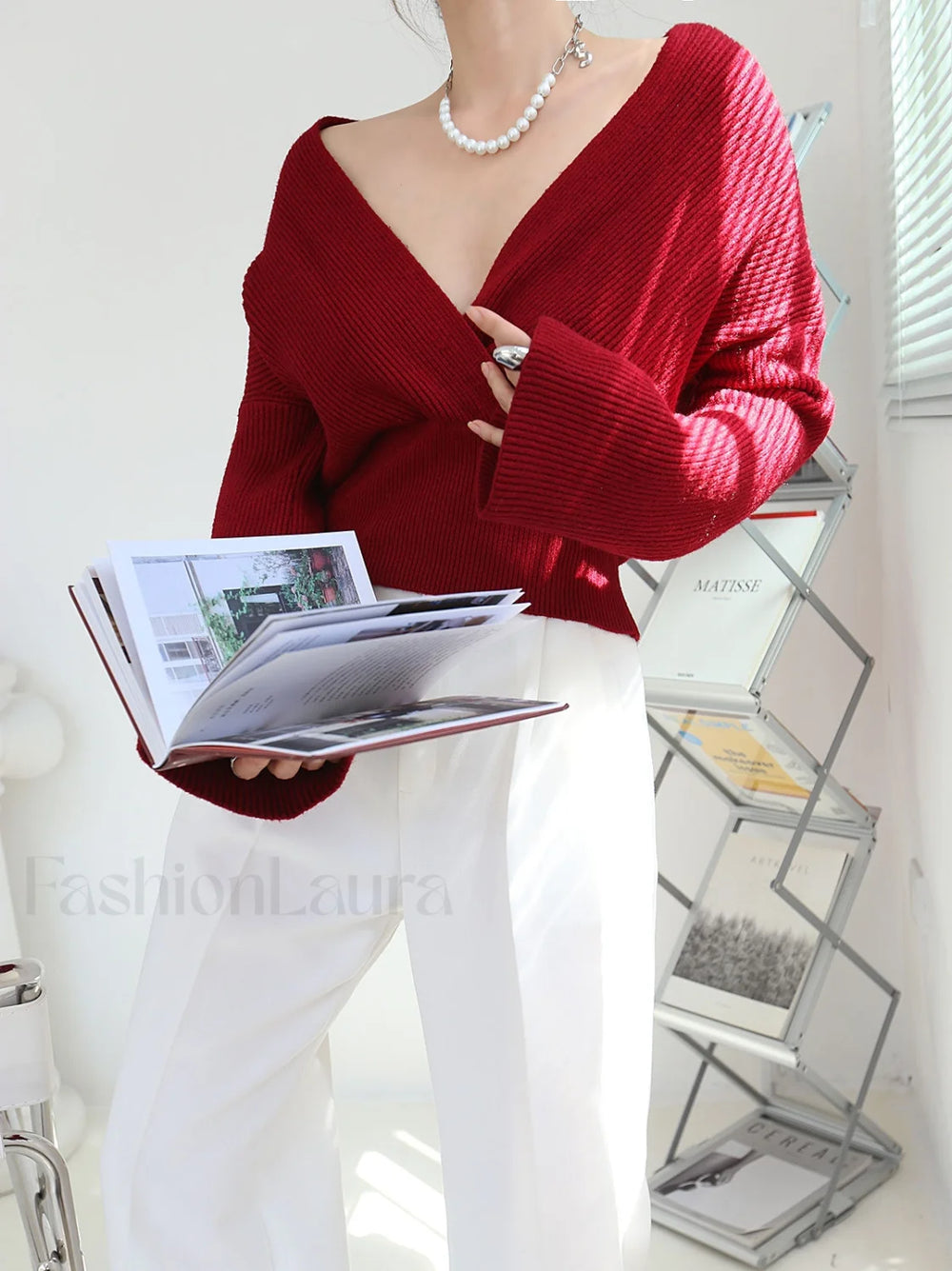 She’s Effortless Wrap Sweater Sweaters