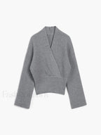She’s Effortless Wrap Sweater Sweaters