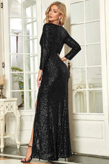 Shine Away Stylish Sequin Maxi Dress