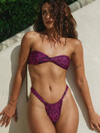 Shiny Triangle Bikini Set