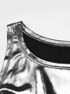 Side Tie Cropped Tank Top Tops&Tees