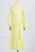Sienna Tiered Broderie Charming Anglaise Midi Dress