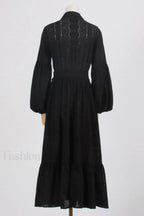 Sienna Tiered Broderie Charming Anglaise Midi Dress