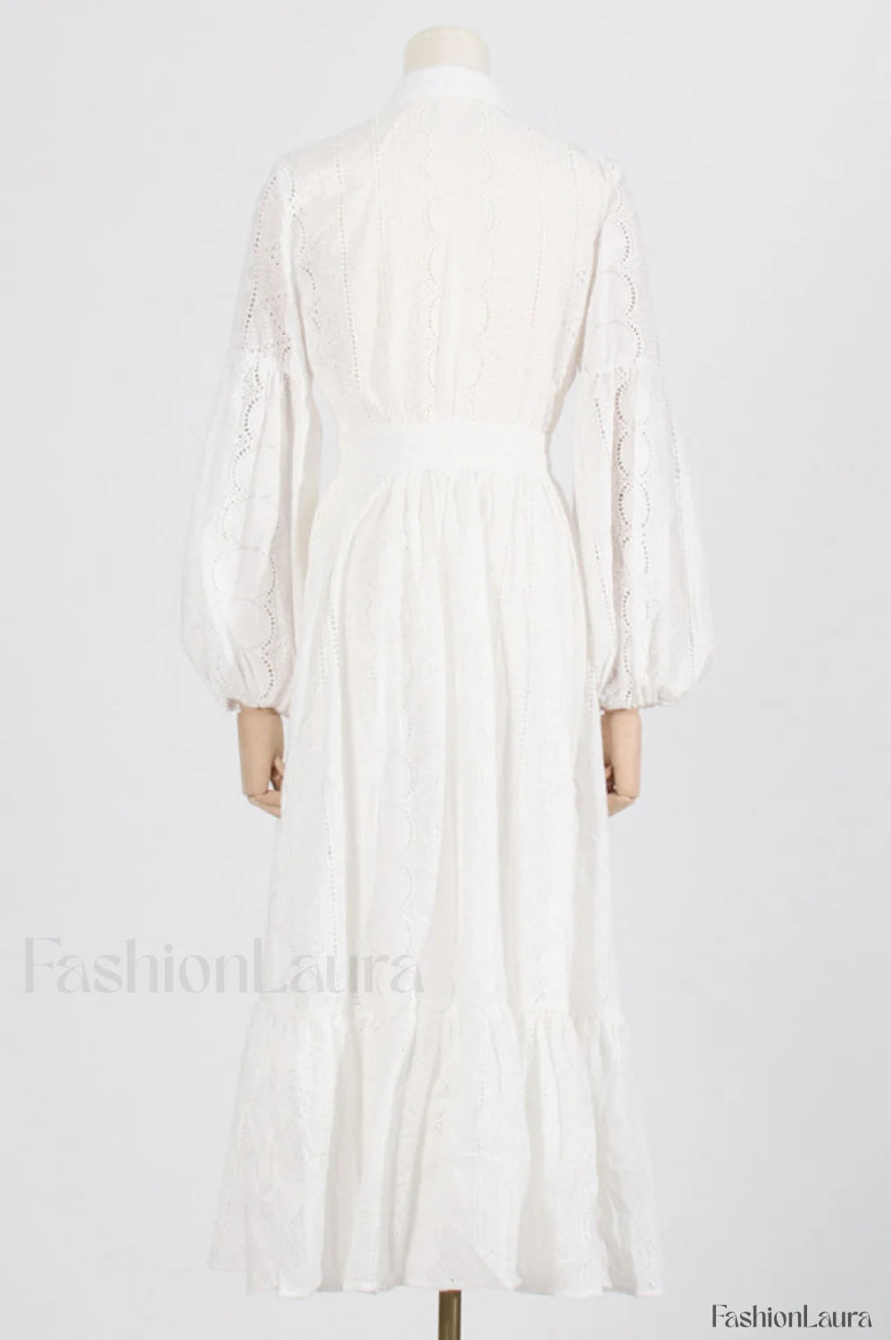 Sienna Tiered Broderie Charming Anglaise Midi Dress
