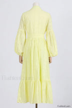 Sienna Tiered Broderie Charming Anglaise Midi Dress