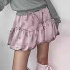 Silk Patchwork Japanese Tutu Skirt