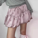 Silk Patchwork Japanese Tutu Skirt