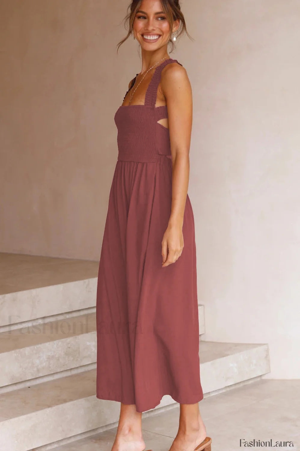 Silvia Backless Stylish Summer Dress