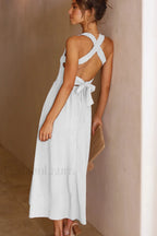 Silvia Backless Stylish Summer Dress