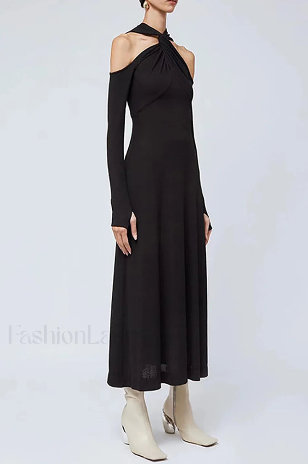 Sinh Midi Dress Charming In Double Jersey Knit