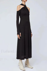 Sinh Midi Dress Charming In Double Jersey Knit