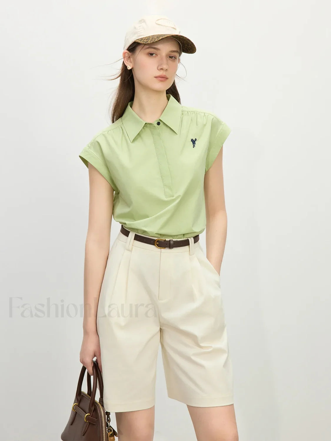 Sleeveless Pony Embroidery Polo T-Shirt Secondary image