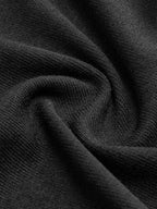 Slit Pleated Long Sleeve Bodycon Mock Neck Long Dress Dresses