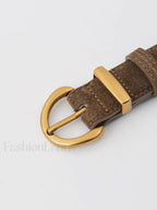 Soft Buckle Leather Belt Belts