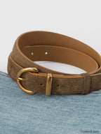 Soft Buckle Leather Belt Belts