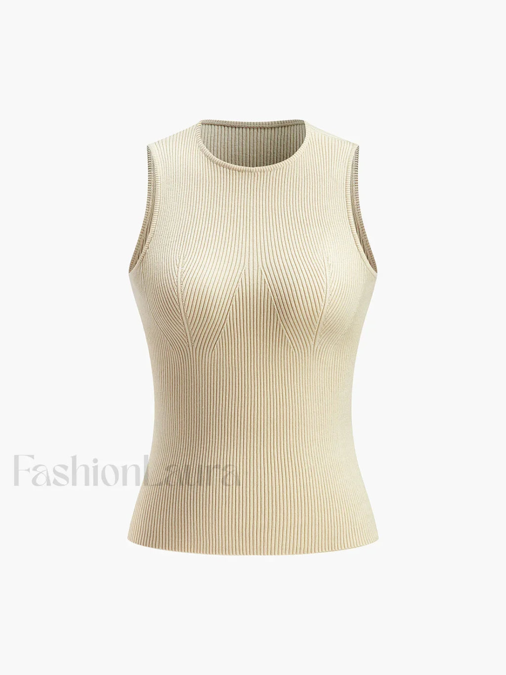 Solid Basic Tank Top Sweater Vests