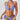 Solid Color Fishnet Bikini Set Secondary image