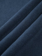 Solid High Neck Knit Sweater Sweaters